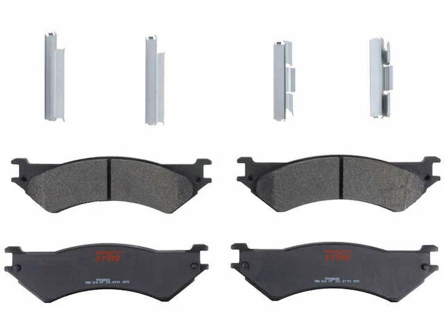Conjunto de pastilhas de freio traseiras TRW compatível com Ford E350 Econoline Club Wagon 1999-2002 14CGHW - Imagem 1 de 1