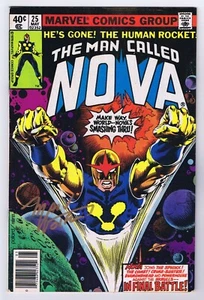 Nova #25 Last Issue VF Signed w/COA Marv Wolfman 1979 Marvel Comics - Picture 1 of 3