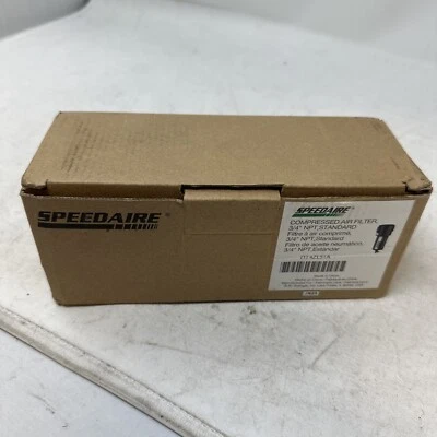 SPEEDAIRE Compressed Air Filter: 4ZL51A, 3/4 in NPT, 5 micron, 140 cfm, 250 psi - Image 1 of 4