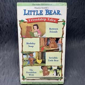 Little Bear VHS Tape 2002 Friendship Tales Reader's Digest Young Families SEALED - Picture 1 of 6