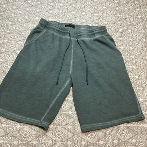 Oakley Herren Fleece Kordelzug Shorts Größe L Blau Regular Fit - Bild 1 von 3