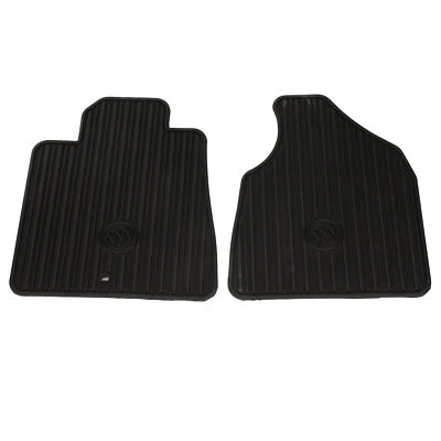 OEM NEW GM 2008-2012 Buick Enclave Front All Weather Floor Mats w/Logo 19242651 - Image 1 of 2
