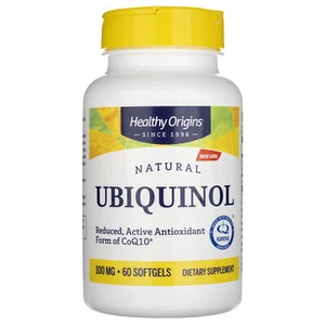 Healthy Origins Ubiquinol (Ubiquinolo) 100 mg, 60 capsule - Foto 1 di 4