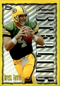 1996-97 Topps Finest Pro Bowl Jumbo Refractor #1 Brett Favre *5813 - Picture 1 of 2
