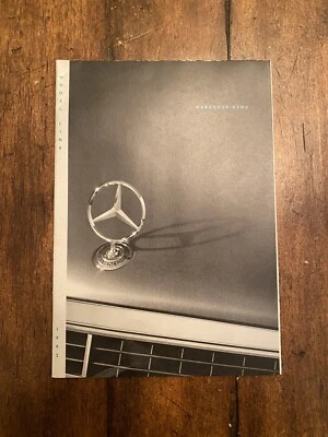 Catálogo de folletos Mercedes Benz 1992 500SEL 500SL 300E 190E 300CE 300TE 500E 400E Foto 1 de 4
