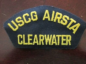 Parche militar cosido en la estación aérea de la Guardia Costera de los Estados Unidos Clearwater - usado - Imagen 1 de 1