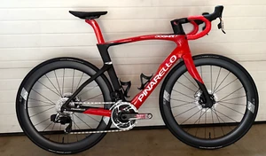 *NEW* Pinarello Dogma F (56) DISC Red Black, SRAM Red eTap - Picture 1 of 17