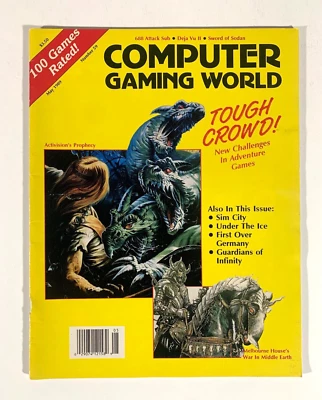 Computer Gaming World Magazine (CGW)  May 1989  Issue #59 Sim City - Image 1 of 4