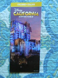 Disney California Adventure Guide Karte Italienisch - Bild 1 von 1
