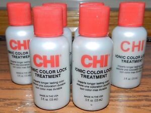 6 CHI Ionic COLOR LOCK Treatment for Long Lasting Color 15 ml Haircare