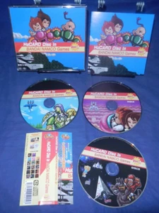 HuCARD Disc in BANDAI NAMCO Games Vol 1 OST, 3 CDs-LN, JAPAN, w/Obi Strip,Manual - Picture 1 of 8