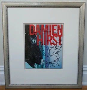 DAMIEN HIRST~ SUPERB SIGNED ORIGINAL DRAWING, STUNNING NEW FRAME & COA - Picture 1 of 11