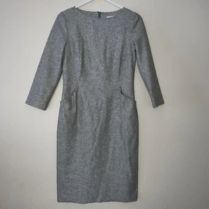 NIU Woman’s Dress Size Small Wool Blend Gray Grey See Measurements - Picture 1 of 10