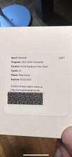 2023 Panini Select Mike Piazza Royal Signature Holo Silver Redemption 