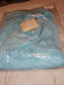 E Land Aqua Sky Girls 12 Flower Waist Dress - Picture 1 of 2