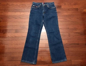 JEANS DONNA VINTAGE ANNI 90 TOMMY HILIGER TAGLIA 5 BLU DENIM ANNI 90 e - Foto 1 di 6