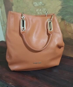 Borsa a mano e a spalla Donna TWIN SET Similpelle Arancione Usato - Foto 1 di 12