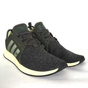 Adidas Originals Mens Running Shoes Size 12 Green Lace Up Athletic Sneakers - Picture 1 of 10