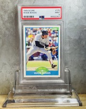 1989 Score Wade Boggs Baseball Card #175 PSA 9 Mint