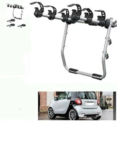 FAHRRADTRÄGER HINTEN 3 FAHRRÄDER FÜR SMART W453 FORTWO BJ 2016 FAHRRAD HERREN DAMEN MB - Bild 1 von 5