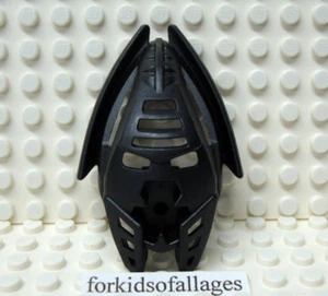 Lego Bionicle Maske KRAAHKAN mit 6 Loch Kinn #44815 schwarz - Bild 1 von 2