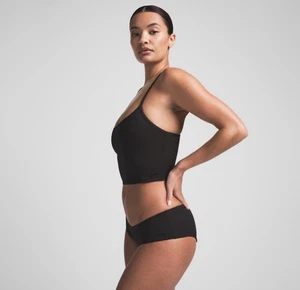 Neu mit Etikett Skims Signature Swim Cami Tanktop TP-TNK-8605W Onyx Small - Bild 1 von 4