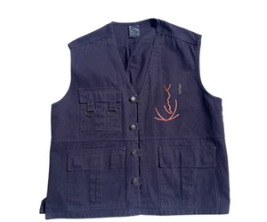 Karl Kani vintage 90s Utility Vest Mens Sz L - Picture 1 of 10