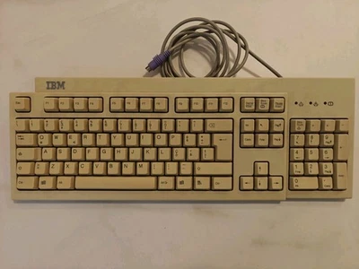 Tastiera PC IBM KB-9910 Ufficio Nero Vintage Affidabile Potente - Immagine 1 di 4