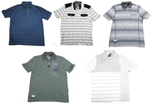 Men's Polo Shirt Semi-Fitted Short Sleeve Point Zero - Picture 1 of 3