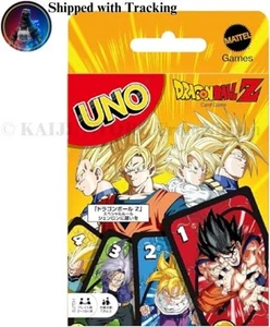 Uno Dragon Ball Z Anime Edition Card Game Japanese Import Style for 2-10 Players - Picture 1 of 5