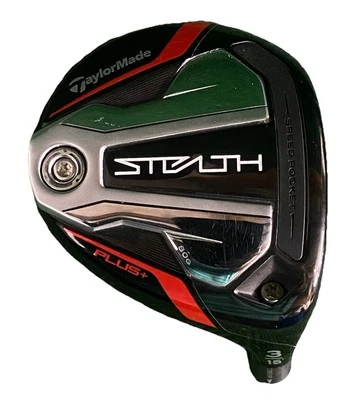 TaylorMade Stealth Plus Titanium Twist Face 3 Wood 15* RH Head Only Tour Version - Image 1 of 4