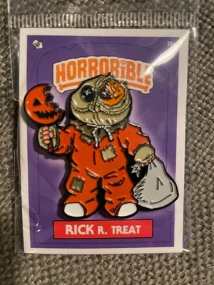 Horrorible Kids Enamel Pin RICK R. TREAT - Rare OOP - Image 1 of 2