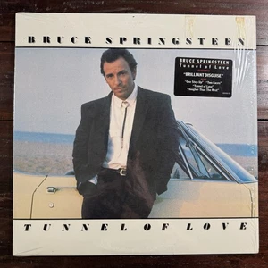 BRUCE SPRINGSTEEN : Tunnel Of Love VINYL LP V+/M- SHRINK HYPE LYRIC CBS RECORDS - Picture 1 of 5