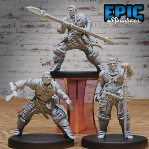 Half Orc Adventurer #4987-#4989 | Miniature epiche | Miniatura da tavolo D&D - Foto 1 di 8