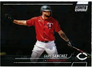 2022 TOPPS STADIUM CLUB CHROME # 358 - GARY SANCHEZ - MINNESOTA TWINS - Picture 1 of 2