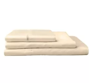 New Logan & Mason Vanilla 60cm Wall Queen Size FITTED Sheet Only - Extra Deep - Picture 1 of 1