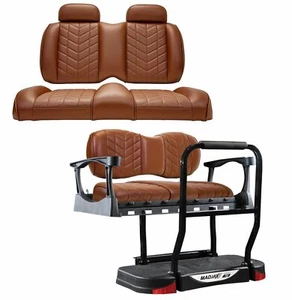 MADJAX Aviator Seat Cushion Set w/Genesis 250 Rear Seat Kit |Club Car Golf Carts - Bild 1 von 6