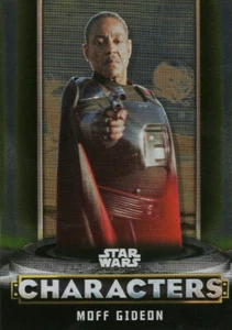 Topps Star Wars The Mandalorian Karte C-8 Yellow Parallel Moff Gideon - Bild 1 von 2