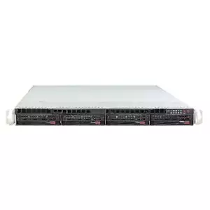 Supermicro CSE-819U Server 2x 8-Core Xeon E5-2630 v3 2,4GHz 32GB SATA - Bild 1 von 5