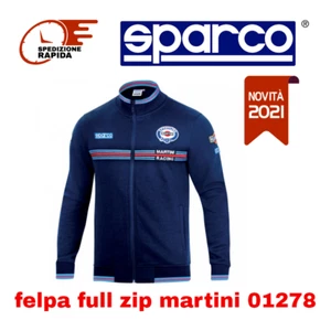 FELPA SPARCO FULL ZIP mod. MARTINI RACING - novità 2021 - mis. XXL - NERO - Imagen 1 de 1
