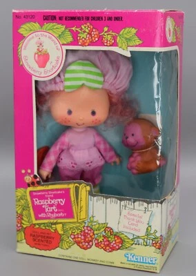 Tarta de frambuesa Kenner Ruibarb Pet 1982 Strawberry Shortcake vintage años 80 #43120 Foto 1 de 4