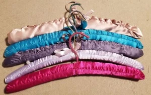 Satin Dress Hangers 5 Various Colors - Picture 1 of 12