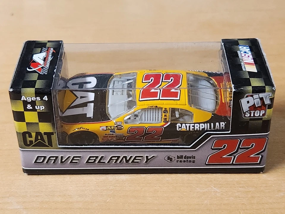 2007 #22 Dave Blaney CAT Caterpillar 1/64 Action NASCAR Diecast - Image 1 of 1
