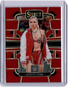 Maxxine Dupri 2024 Panini Select WWE Red Prizm #2 WWE Raw #144/175 - Picture 1 of 2