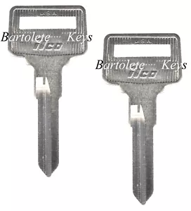2 Replacement Car Key Blank Fits Volvo 240 740 760 780 940 - Bild 1 von 7