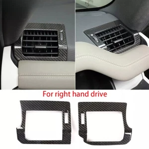 For Land Rover Defender 90 110 2020+ RHD Carbon Fiber Side Air Vent Outlet Cover - Picture 1 of 12