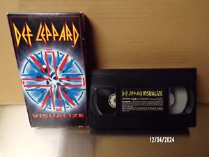 Visualize by Def Leppard (VHS, Oct-1993, Polygram) Rock Metal OOP Exc $5 Off - Picture 1 of 2
