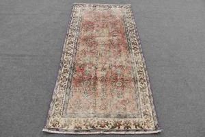 Colorful Rugs, 3.1x6.6 ft Accent Rug, Anatolian Rug, Turkish Rug, Vintage Rug - Picture 1 of 6