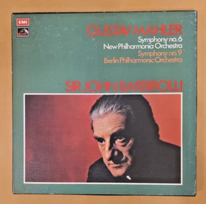 SLS 851 Mahler Symphony No 6 & 9 Sir John Barbirolli (NM) - Picture 1 of 10