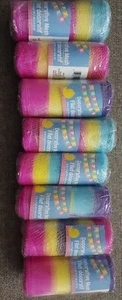 Crafter’s Square Decorative Mesh Lot 6 inch wide x 5 yd Easter Theme Qty. 8 - Picture 1 of 4